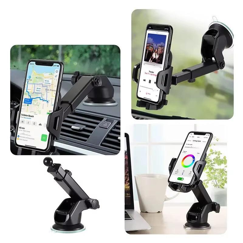 Gravity Expansion Car Phone Holder – Secure, Hands-Free & Adjustable - VOLARA Supply