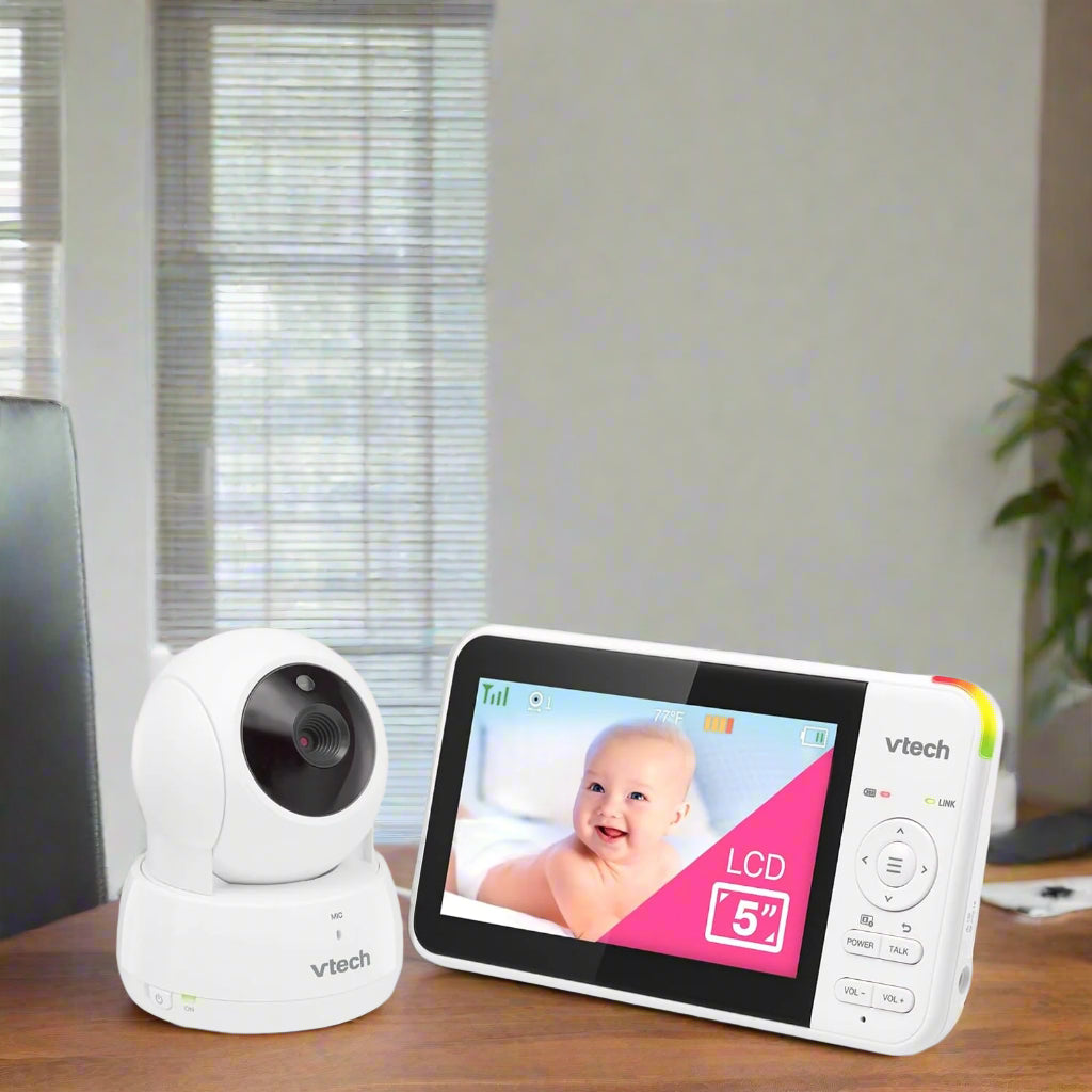 5-Inch LCD Baby Monitor – Clear, Secure, and Reliable Monitoring - VOLARA Supply