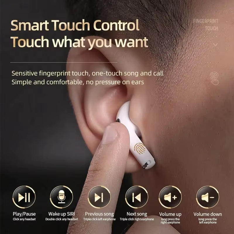 Wireless Earbuds – Bluetooth 5.3 | Touch Control | LED Display | Waterproof - VOLARA Supply