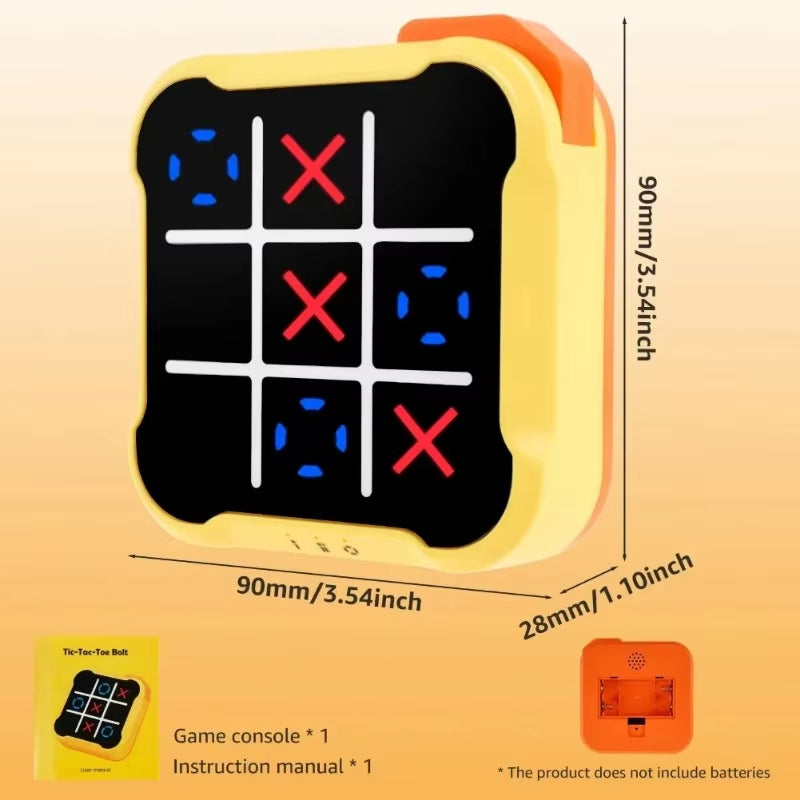 Electronic Tic-Tac-Toe Board Game – Interactive Puzzle for Kids & Adults - VOLARA Supply