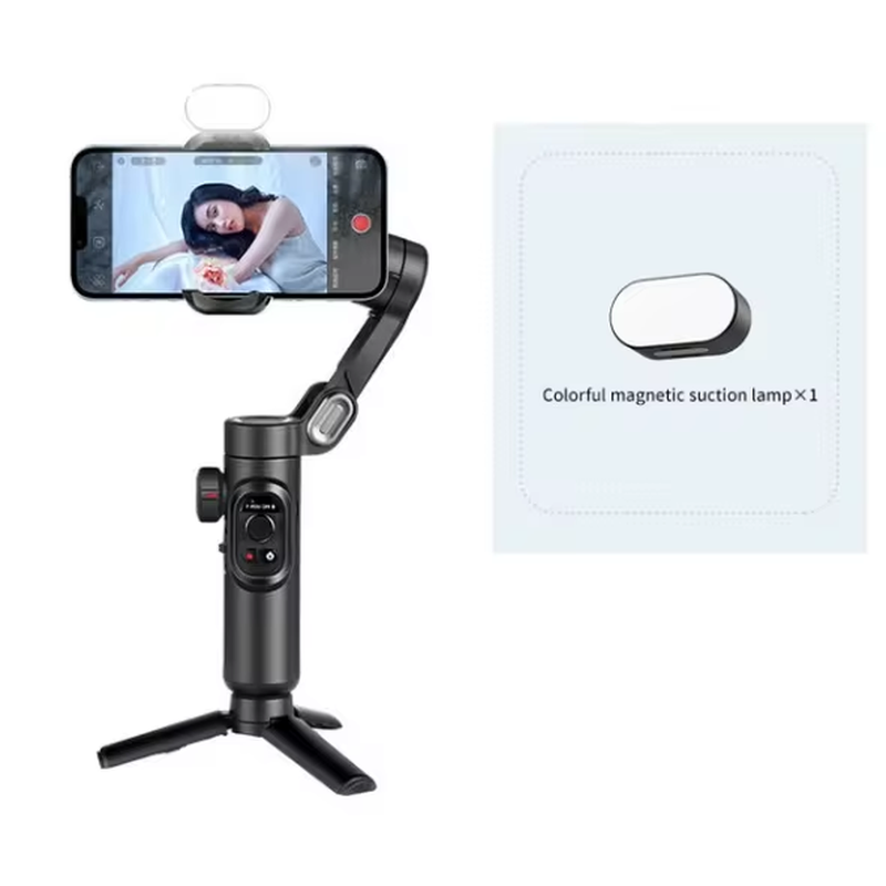 Premium AI-Integrated 3-Axis Smartphone Gimbal Stabilizer – Smooth, Smart & Versatile - VOLARA Supply