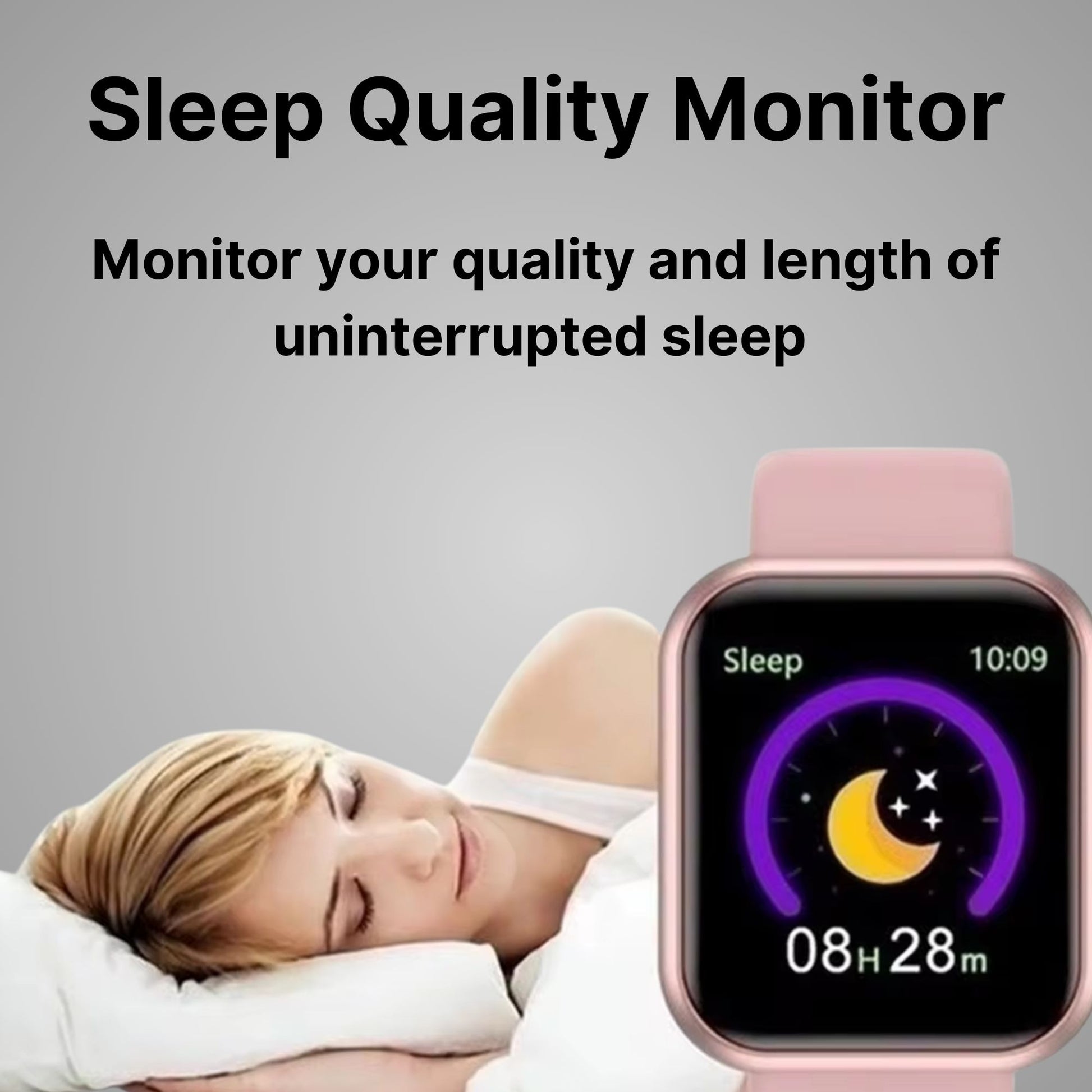 Multifunctional Smartwatch | Bluetooth Phone & Music Connectivity, Fitness & Sleep Tracker - VOLARA Supply