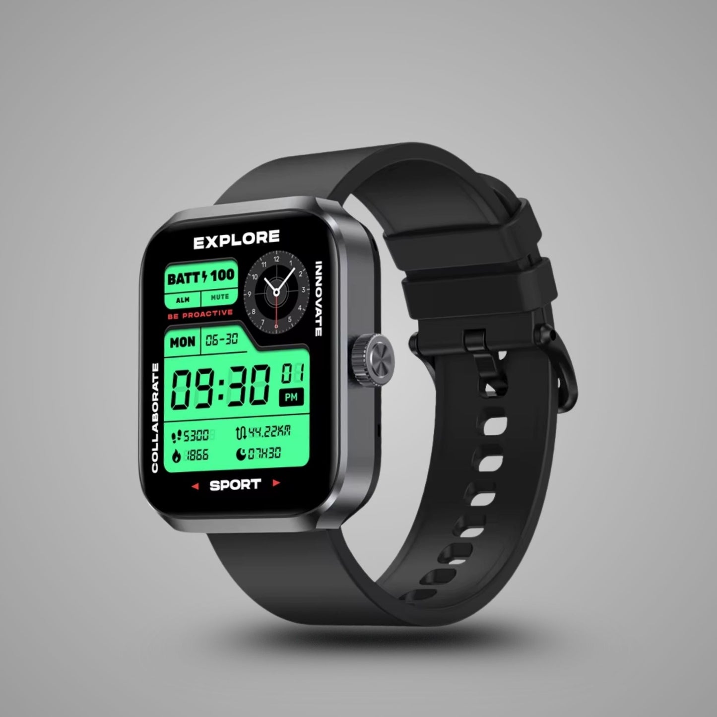 GPS Smartwatch with 1.78" AMOLED Display, Alexa Integration & Phone Call Support - VOLARA Supply