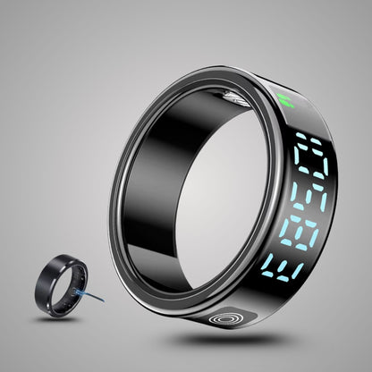 Smart Ring with OLED Display – Fitness & NFC Ready - VOLARA Supply