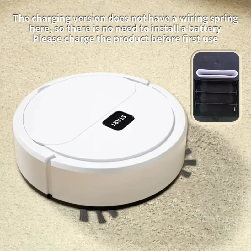 3-in-1 Robot Vacuum Cleaner – Automatic Sweeping, Mopping & Smart Navigation - VOLARA Supply