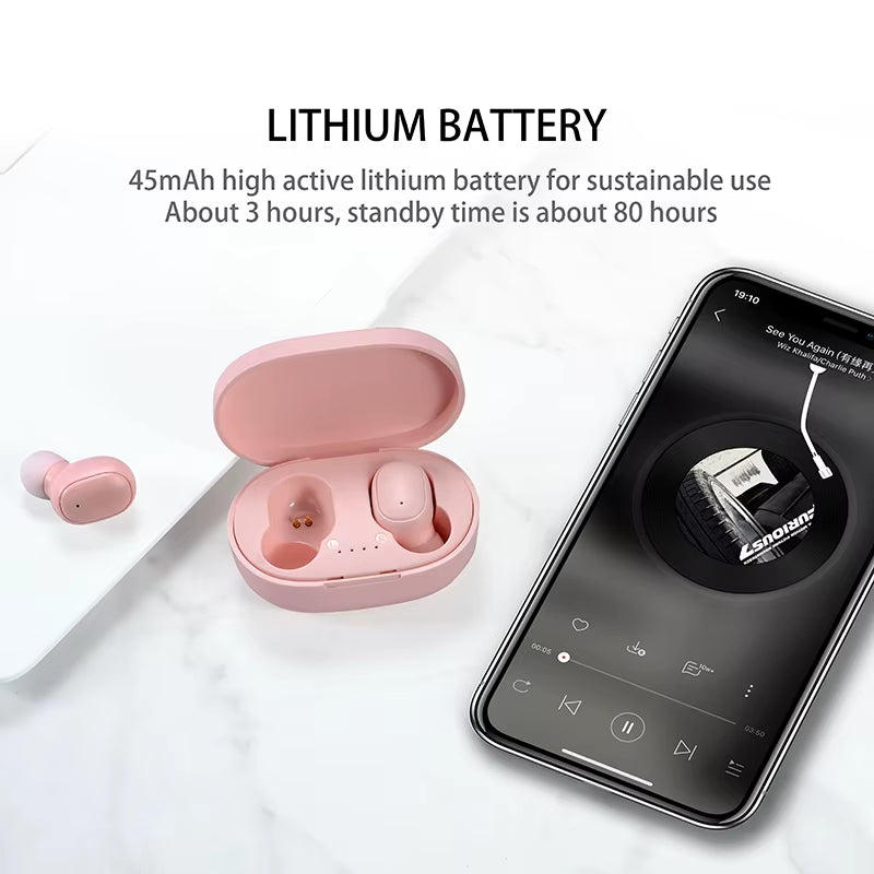 Premium Wireless Earbuds – Bluetooth 5.0 | IPX5 Waterproof | Auto-Pairing | Noise Isolation - VOLARA Supply