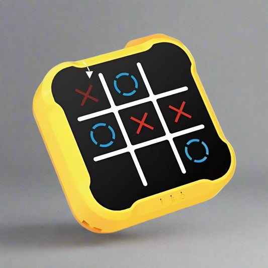 Electronic Tic-Tac-Toe Board Game – Interactive Puzzle for Kids & Adults - VOLARA Supply