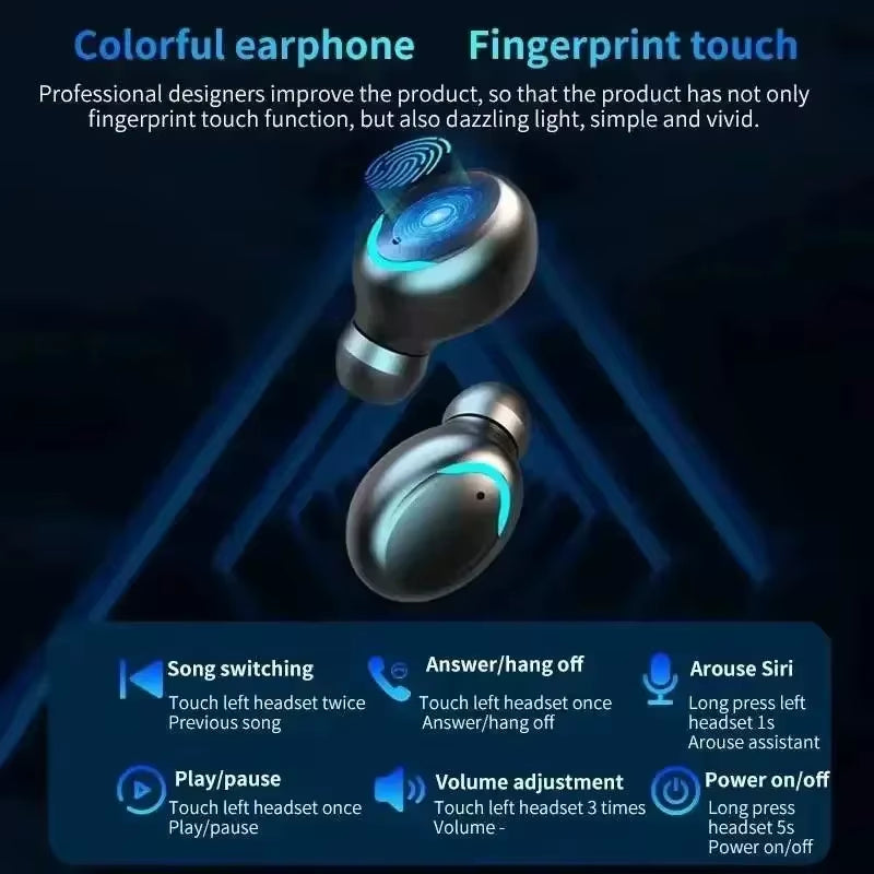 Premium Wireless Earbuds – Bluetooth | Hi-Fi Stereo Sound | Sports-Ready | Long Battery Life - VOLARA Supply